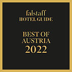 Logo "Falstatt Hotelguide - Best of Austria 2022"